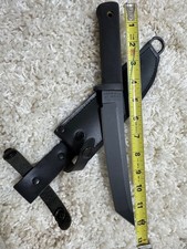 Vtg Cold Steel Recon Tanto Fixed Blade Knife USA Mfg. 1993-97 Era Mint Condition picture