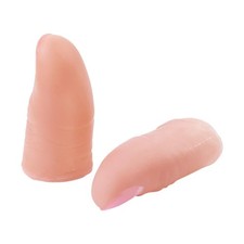 2PCS Fake Thumb Tips Magic Trick Light Up Fingers Prank Prop picture