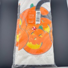 Vtg NOS Hallmark Halloween Paper Table Cover Tablecloth 54