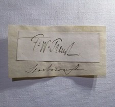 Frederick William Trench Autograph, Signature 1775-1859 General British Army, MP picture