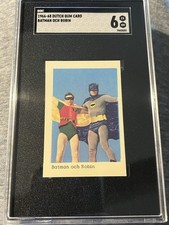 1966-68 Dutch Gum Card Batman OCH Robin SGC 6 Pop 1 picture