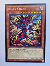 Yu-Gi-Oh Black Chaos CORI-EN001 Secret Rare Chaos Origins 1st Edition NM picture