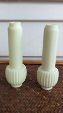 Uranium custard uV gLOW rARE Set Of Two Gas Lamp Candle Covers picture