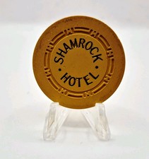 Shamrock Hotel Casino Las Vegas Nevada 1951 $5 Casino  Chip N5917 picture