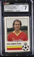 Perfect Force Goal 1985/86 #8 Paulo Roberto Falcao Rome CGC 7 Figure picture