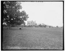 Photo:Lake Forest Illinois Onwentsia Golf Club c1901 Clubhouse Grounds picture