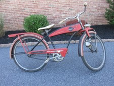 BARN FIND SURVIVOR BICYCLE EVANS COLSON SONIC SCOUT *ORIGINAL PAINT* MID 1950's picture