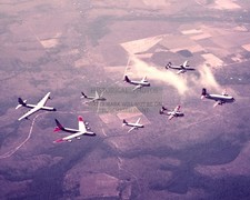 U.S. AIR FORCE MULTI-ENGINED AIRCRAFT FLIGHT 1955 8X10 PHOTO picture