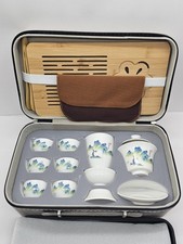 Portable Luxury Chinese Tea Set: Complete 14-Piece Travel Gongfu Set with Bamboo picture