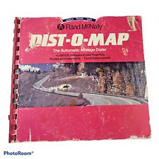 Vintage Rand McNally Dist-o-map The Mileage Dialer picture