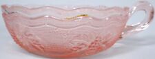 Vtg Depression Glass Nappy Bowl 1 Handle Westmoreland Woolworth Pink Candy Dish picture
