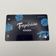 Obsolete TROPICANA Las Vegas Casino Players Card SuperStar NEW picture