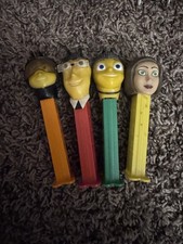 PEZ Dreamworks CANDY DISPENSERS Bee Movie COMPLETE SET of FOUR NEW cond.  2007 picture
