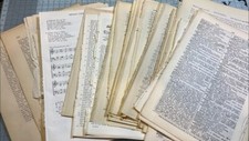 75 Piece Ephemera Mystery Packs Vintage Antique Book pages paper wrapping crafts picture