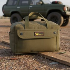 Heavy-Duty Water-Resistant Duffle Bag - Stylish Olive Green & Functional Design picture