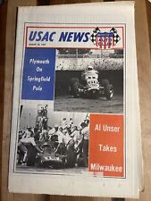 1969 USAC News, Al Unser Takes Milwaukee picture