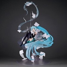 35CM Hatsune Miku PVC Anime Figure Beautiful Girl Collectible Statue Model Toy G picture