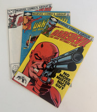Daredevil #184 185 187 Marvel Comics Bronze Frank Miller - Lot of 3 picture