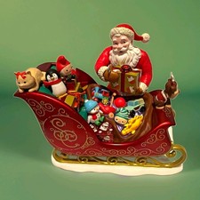 SIGNED 2026 Hallmark SANTA AND HIS SLEIGH Special Event Edition HADDIX Benedetti picture