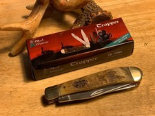 Frost Cutlery Steel Warrior Rams Horn Trapper 4 1/8