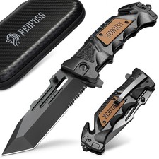 NedFoss Pocket Folding Knife DA75, 3 in 1 Pocket Knife Gifts for Men Women, S... picture
