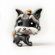 Littlest Pet Shop LPS 180 Jedson Whitebeard (#180) Terrier Dog picture