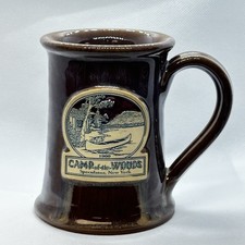 Deneen Pottery Coffee Mug Camp Of The Woods Speculator N.Y. picture