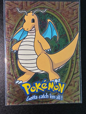 Topps Pokémon Stage 3 Foil Insert Trading Card Dragonite #149 E12 of 12 picture