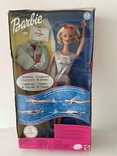 NRFB 2000 Syndey Olympic Swimmer Barbie Doll  #24015 picture