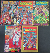 YOUNGBLOOD #0 1 2 3 (1992) 1ST SUPREME 1ST APPEARANCE PROPHET (GREEN)+GOLD #1 picture