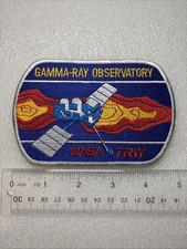 NASA & TRW Compton Gamma-Ray Observatory (GRO) contractor mission patch picture