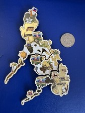 Believe The Promise 2024 Intl Pathfinder Camporee Pins🇵🇭Gold Puzzle Map picture