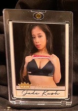 Bang Bros JADE KUSH Fleer Premium Authentic Rookie 2022 Limited 500 BangBros 🔥 picture