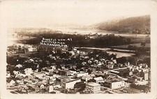 Rushford Minnesota MN Birdseye View Aerial Town Scene RPPC Postcard picture