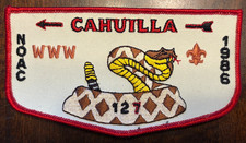 ZF1A-1 CAHUILLA TWIL LRED Section W4SB Area 12A G18S NOAC Lodge 127 13 45 33 32 picture