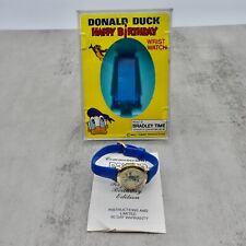 Vintage Bradley Donald Duck Manual Watch Birthday Commemorative Edition WORKS picture