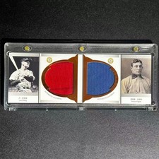 Lou Gehrig  Honus Wagner 53/99  Eternal Revelation 2026 Booklet Relic A6 picture