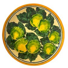 Vintage Casal  Solo H. Mex. Mexican Lemon Pottery Serving Platter  Wall Decor picture
