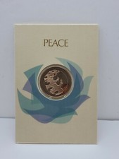 1973 Franklin Mint Medal Peace On Earth, Herman De Roos picture