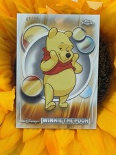 2026 Topps Chrome Disney Winnie the Pooh White Refractor /30 #100 7/30 SSP picture