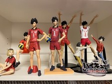 Haikyuu Figure Lot 8 Pieces Kuroo Tetsurou Kozume Kenma Collectible Anime picture