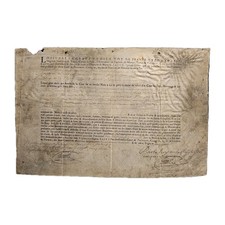 1733 Seigneur d’Oloron Homage Document, Navarre, Burgui, Soule, Signed Pau Court picture