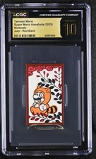 2020 NINTENDO SUPER MARIO HANAFUDA JAPANESE TANOOKI MARIO CGC 10 PRISTINE picture