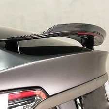 Model X Carbon Fiber Trunk Spoiler Wing for Tesla Model X 2016-2023 Rear Spoiler picture