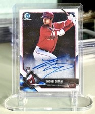 Replica 2018 Bowman Chrome Rookie Autographs Shohei Ohtani (Novelty Card) picture