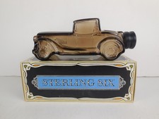 Vintage Avon Sterling Six Tribute After Shave Empty in BOX picture