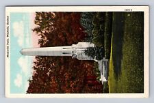 Winfield KS-Kansas, Memorial Park, Antique, Vintage c1950 Souvenir Postcard picture