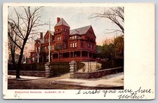 NY, Albany, Executive Mansion, c1906, Open Back Card, Vintage Postcard picture