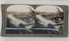 River Meuse, Parc de la Citadel, Namur, Belgium, c1920 Keystone Stereoview picture
