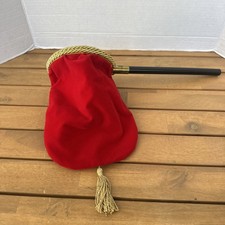 Vintage Magic Comedy Change Bag P&L Style Vintage Heavy Twist Handle Velvet picture